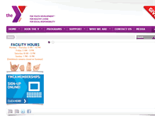 Tablet Screenshot of gamountainsymca.org